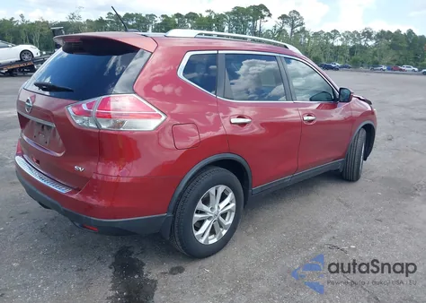 2015 Nissan Rogue Sv from USA, damaged, VIN KNMAT2MT5FP563489